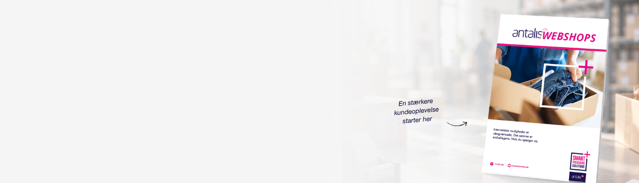 Emballage til webshops katalog