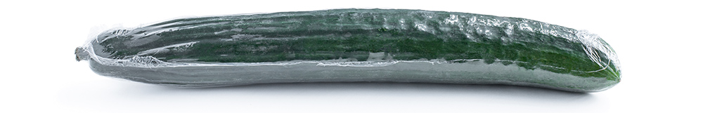 AdobeStock_433830301.jpeg (Wrapped cucumber isolated on white background )