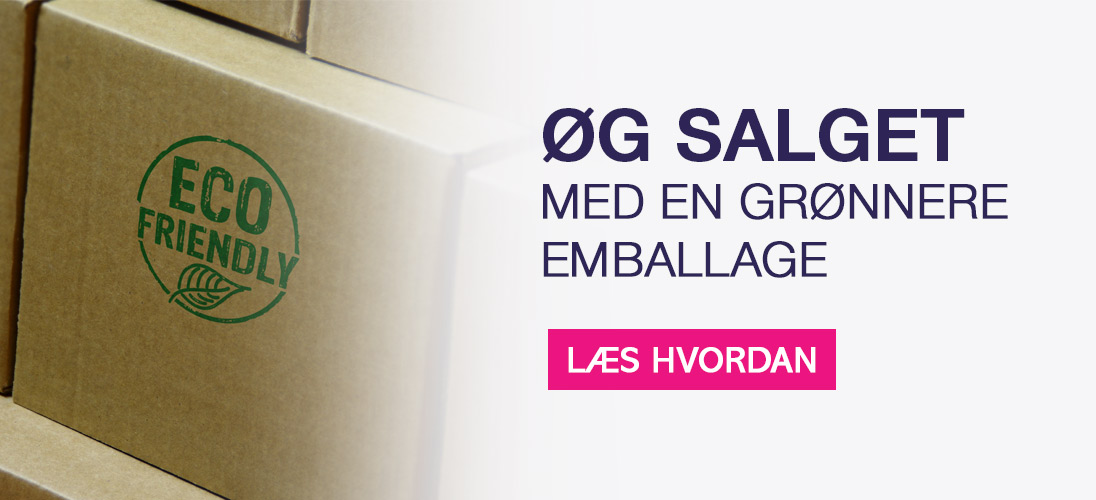 mere miljøvenlig emballage