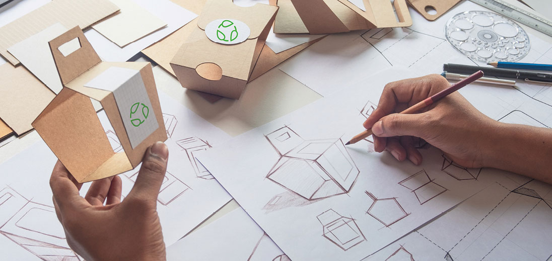 miljøvenlig emballage starter med designet