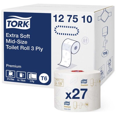 Toiletpapir i Jumbo size