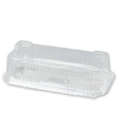 Plastbakker med hængslet låg