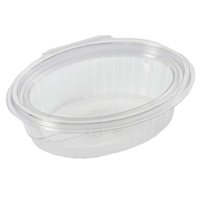 Plastbakker med hængslet låg