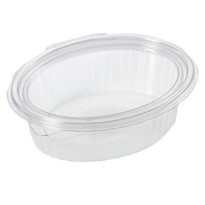 Plastbakker med hængslet låg