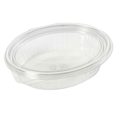 Plastbakker med hængslet låg