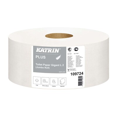 Toiletpapir i Jumbo size