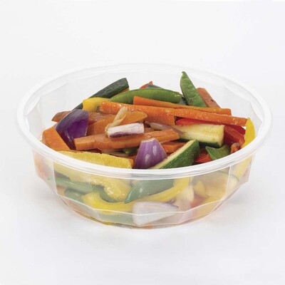Plastbakker og låg
