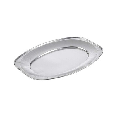 Serveringsfade i glat aluminium