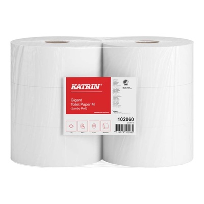 Toiletpapir i Jumbo size