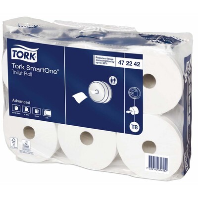 Toiletpapir i Jumbo size