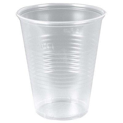 Glas i blød plast