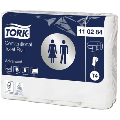 Toiletpapir i ruller