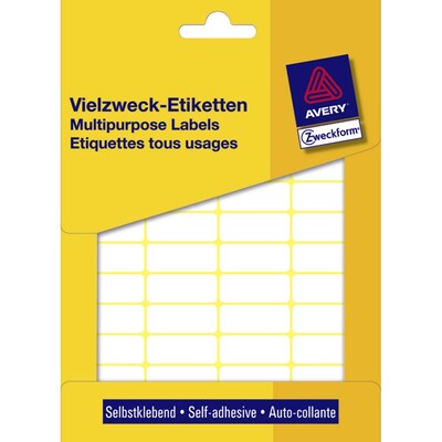 Etiketter på ark