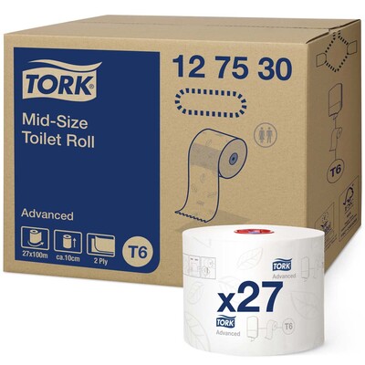 Toiletpapir i Jumbo size