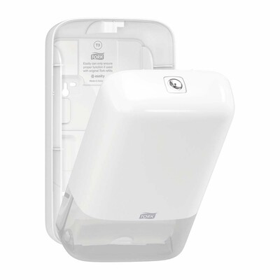 Dispensere til toiletpapir i ark