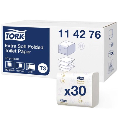 Toiletpapir i ark