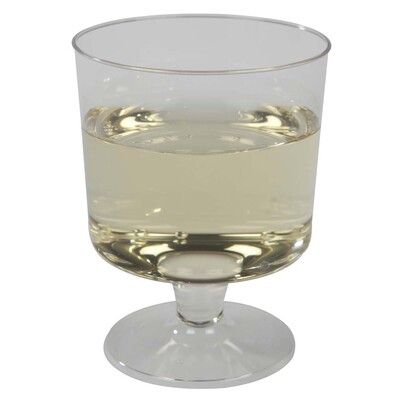 Glas i hård plast