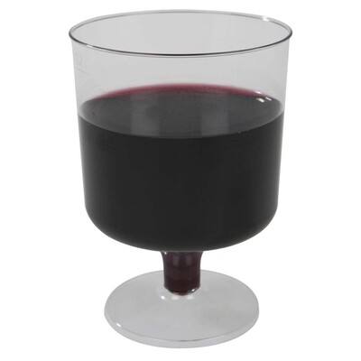 Glas i hård plast