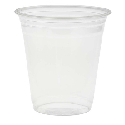 Glas i hård plast