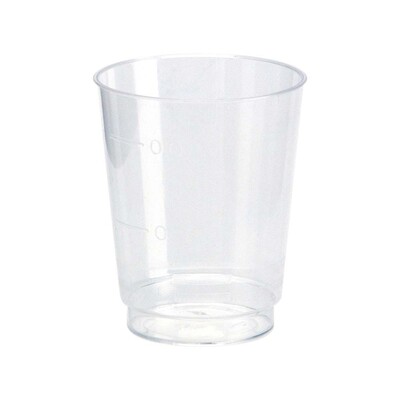 Glas i hård plast