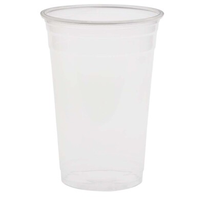 Glas i hård plast