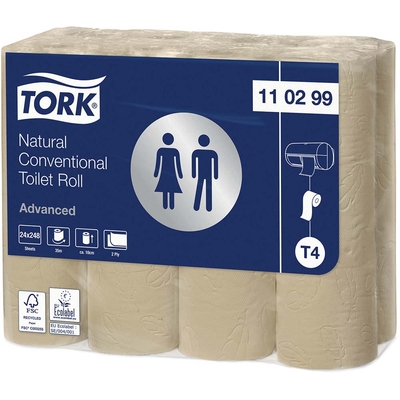 Toiletpapir i ruller