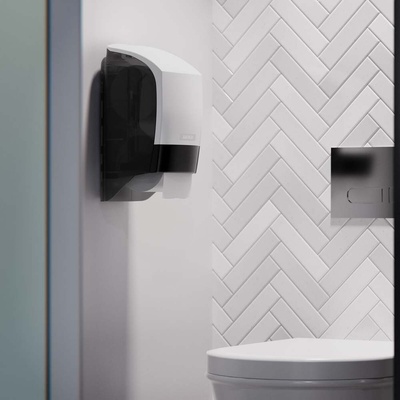 Dispensere til toiletpapir i ruller