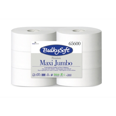 Toiletpapir i Jumbo size