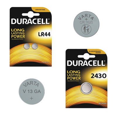 Knapcellebatterier