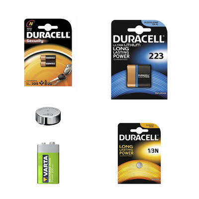 Special batterier