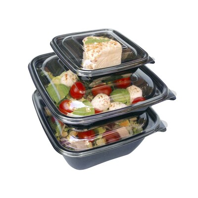 Plastbakker og låg