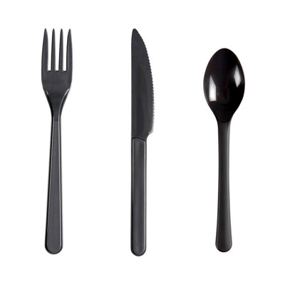 Bestik i plastik