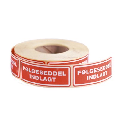 Info- og advarselsetiketter