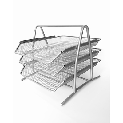 Brevbakkesæt tråd metal MESH m/3 bakker