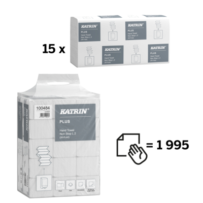 Papirhåndklæder i ark