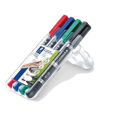 Marker Staedtler Lumocolor assorteret permanent