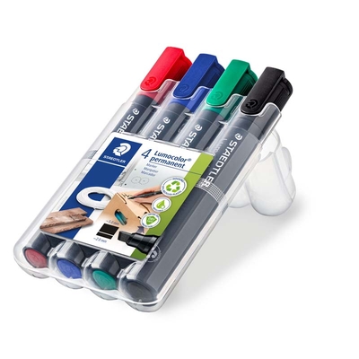 Marker Staedtler Lumocolor assorteret permanent