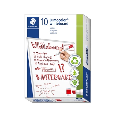 Whiteboardmarker Staedtler Lumocolor 351 B-2 rød non-permanent