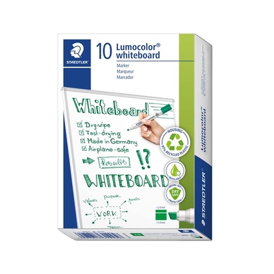 Whiteboardmarker Staedtler Lumocolor 351 B-5 grøn non-permanent