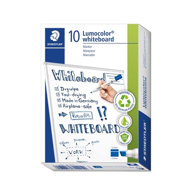 Whiteboardmarker Staedtler Lumocolor 351 B-3 blå non-permanent
