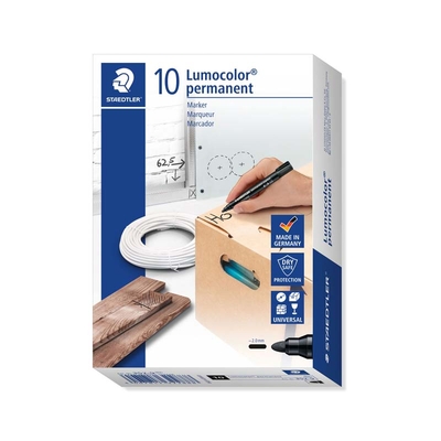 Marker Staedtler Lumocolor 352-9 sort permanent