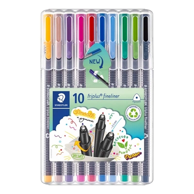 Fineliner Staedtler Triplus 334 assorteret