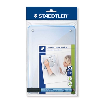 Whiteboardtavle Staedtler hvid A5 148x210