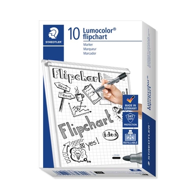 Marker Staedtler 356-9 sort permanent