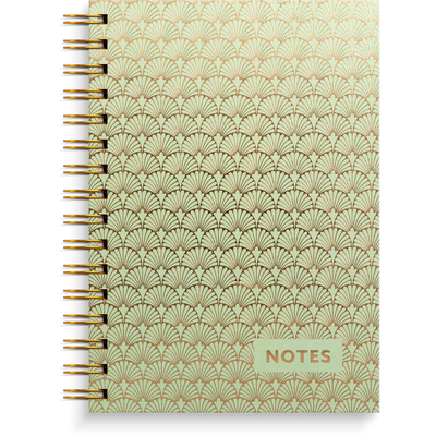 Notesbog A5 Art Deco