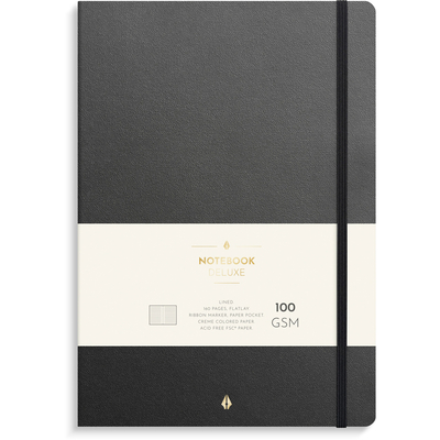 Notebook Deluxe B5 black