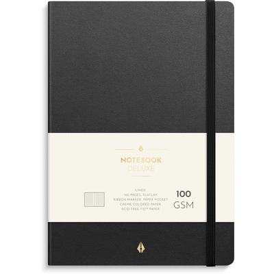 Notebook Deluxe A5 black