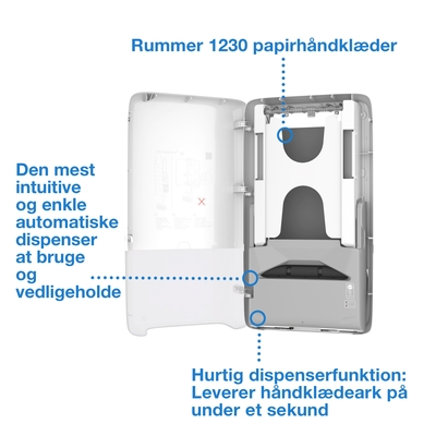 Dispensere til papirhåndklæder