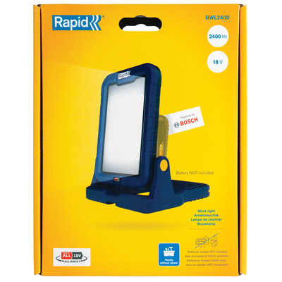 Arbejdslys Rapid BWL2400 P4A 18VBareTool
