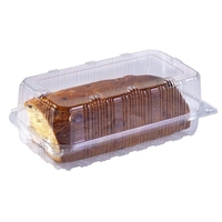 Plastbakker med hængslet låg